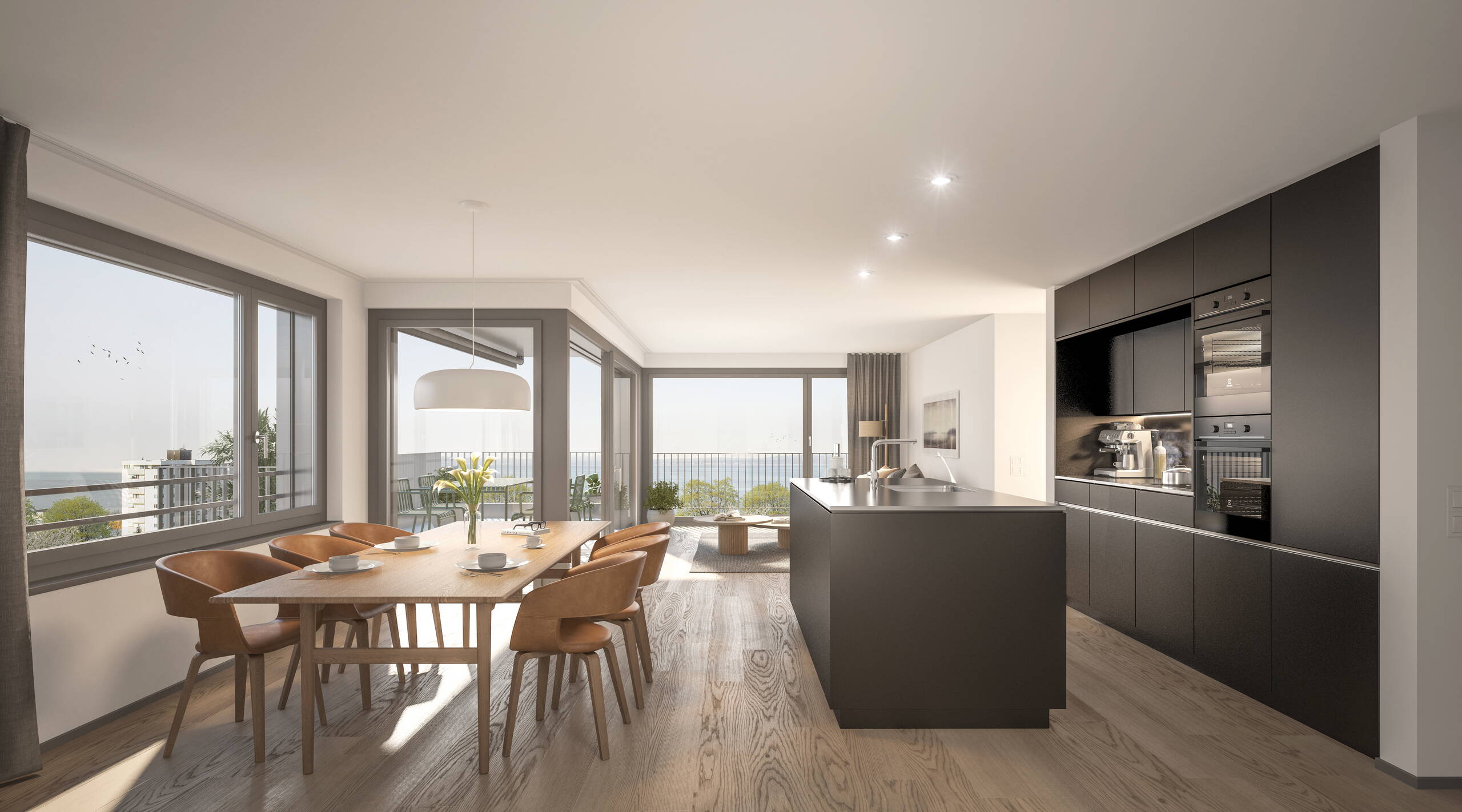 Küche-Wohnen Küche-Wohnen